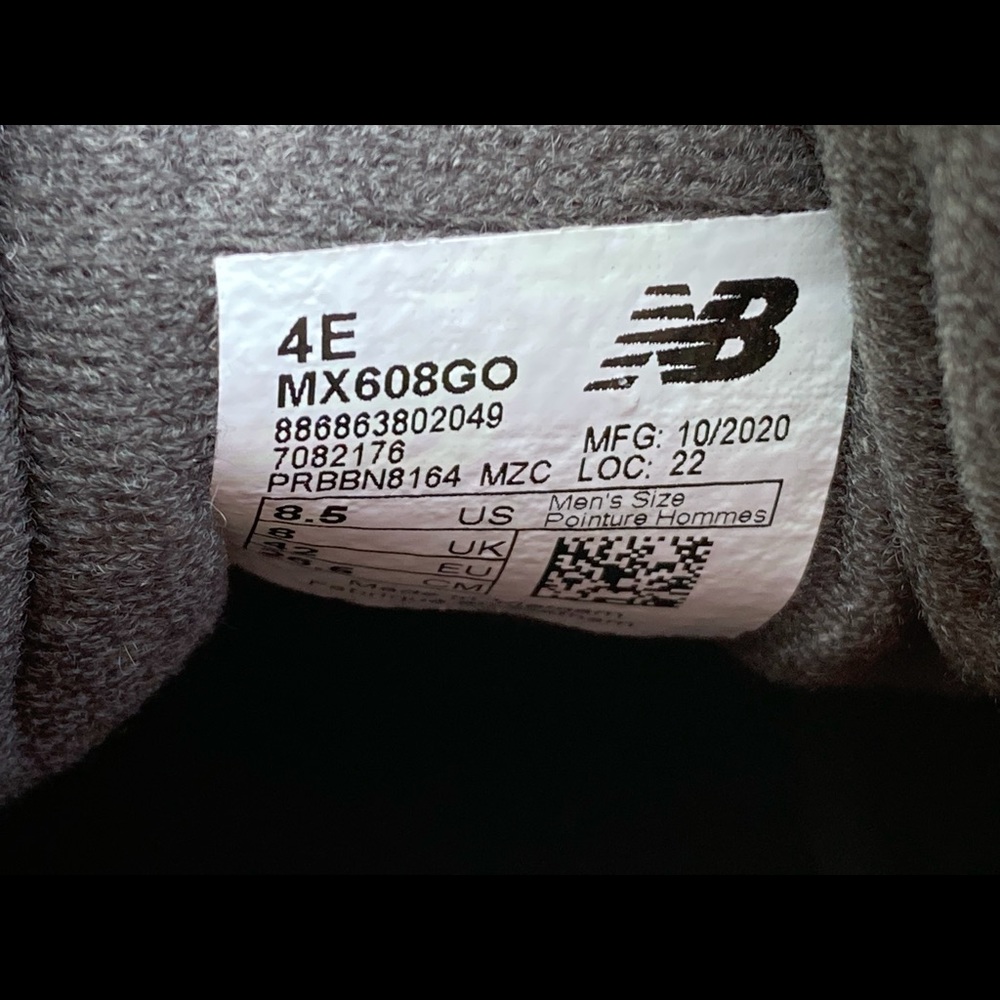 New Balance 608 Mens Suede Hiking/Walking Shoes - Picture 9 of 9